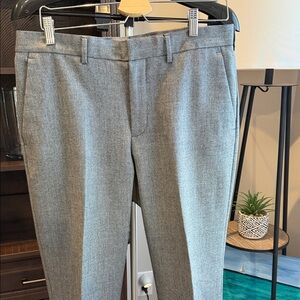 Express Charcoal Producer Pants flat front 32x32